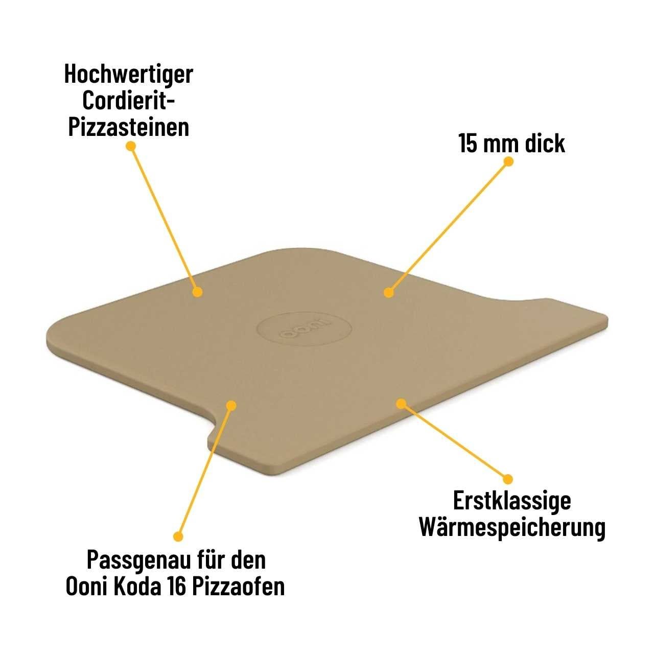 Ooni Pizzastein - Koda 16 - Grillstar.deOoni Pizzastein - Koda 16OoniGrillstar.deUU - P0B5005060568343242