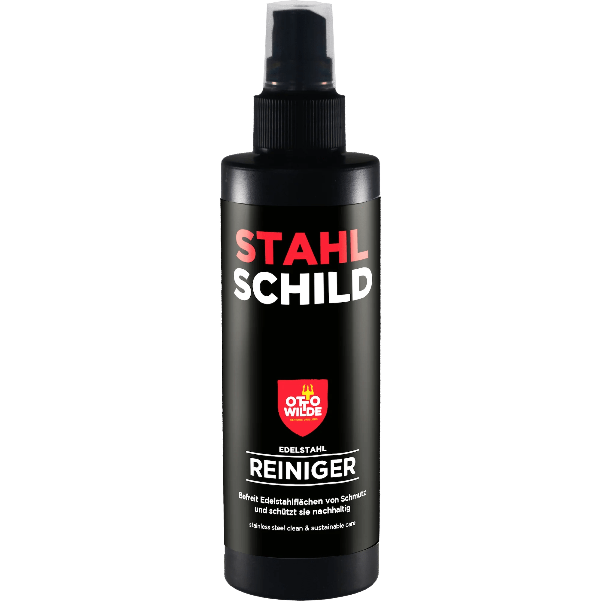 Otto Wilde Edelstahlreiniger Stahlschild, 200ml - Grillstar.deOtto Wilde Edelstahlreiniger Stahlschild, 200mlOtto WildeGrillstar.de2003314260630450828