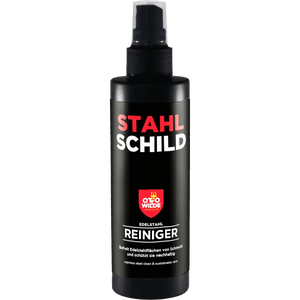 Otto Wilde Edelstahlreiniger Stahlschild, 200ml - Grillstar.deOtto Wilde Edelstahlreiniger Stahlschild, 200mlOtto WildeGrillstar.de2003314260630450828