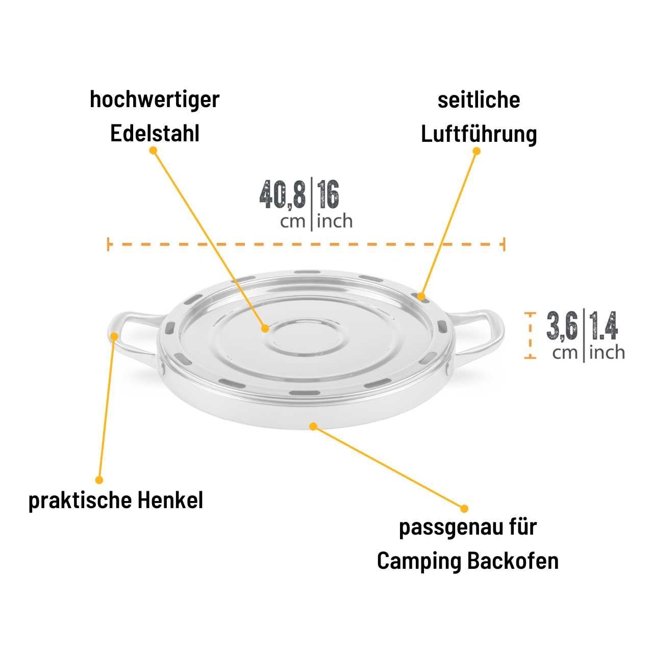 Petromax Backblech für Camping Backofen - Grillstar.dePetromax Backblech für Camping BackofenPetromaxGrillstar.deptcamp - oven - bake4250435790854