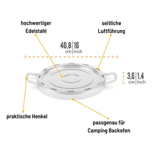 Petromax Backblech für Camping Backofen - Grillstar.dePetromax Backblech für Camping BackofenPetromaxGrillstar.deptcamp - oven - bake4250435790854