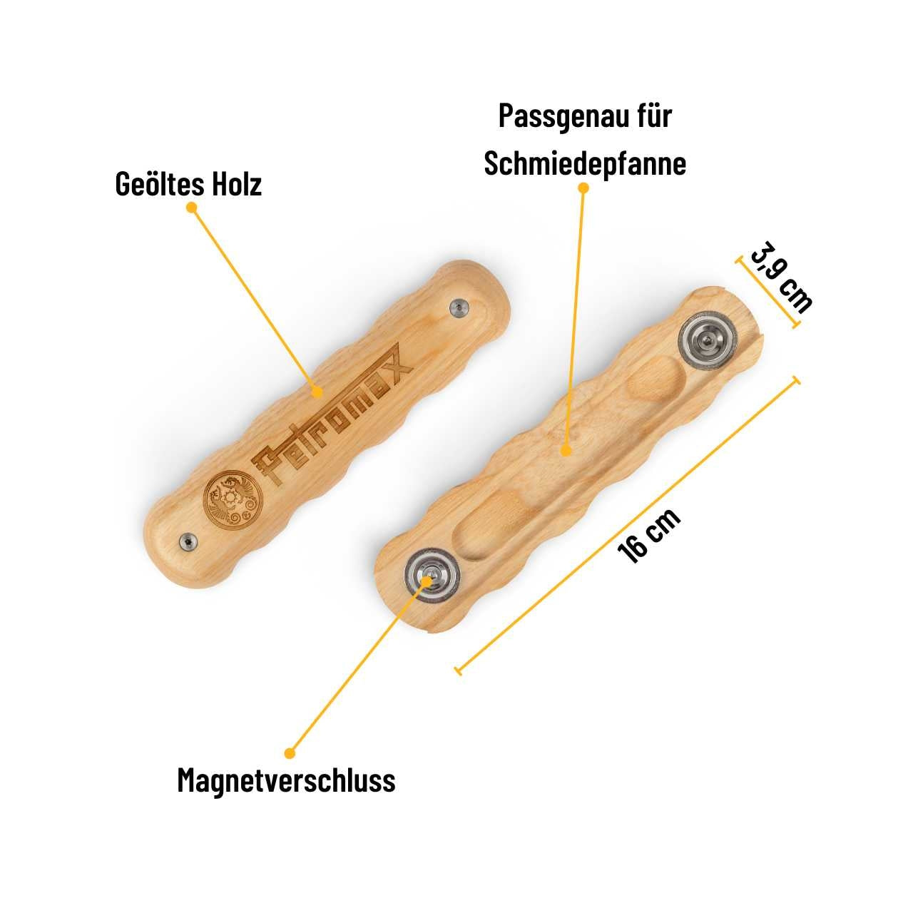 Petromax Holzgriff für Schmiedepfannen