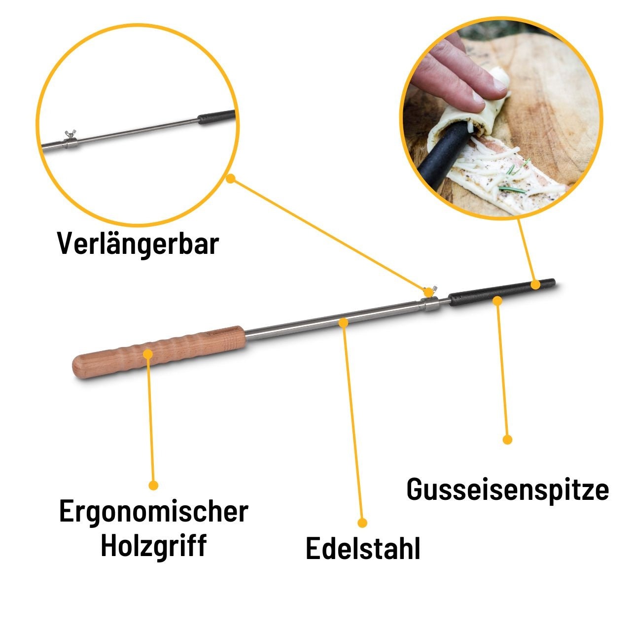 Petromax Stockbrot Spieß