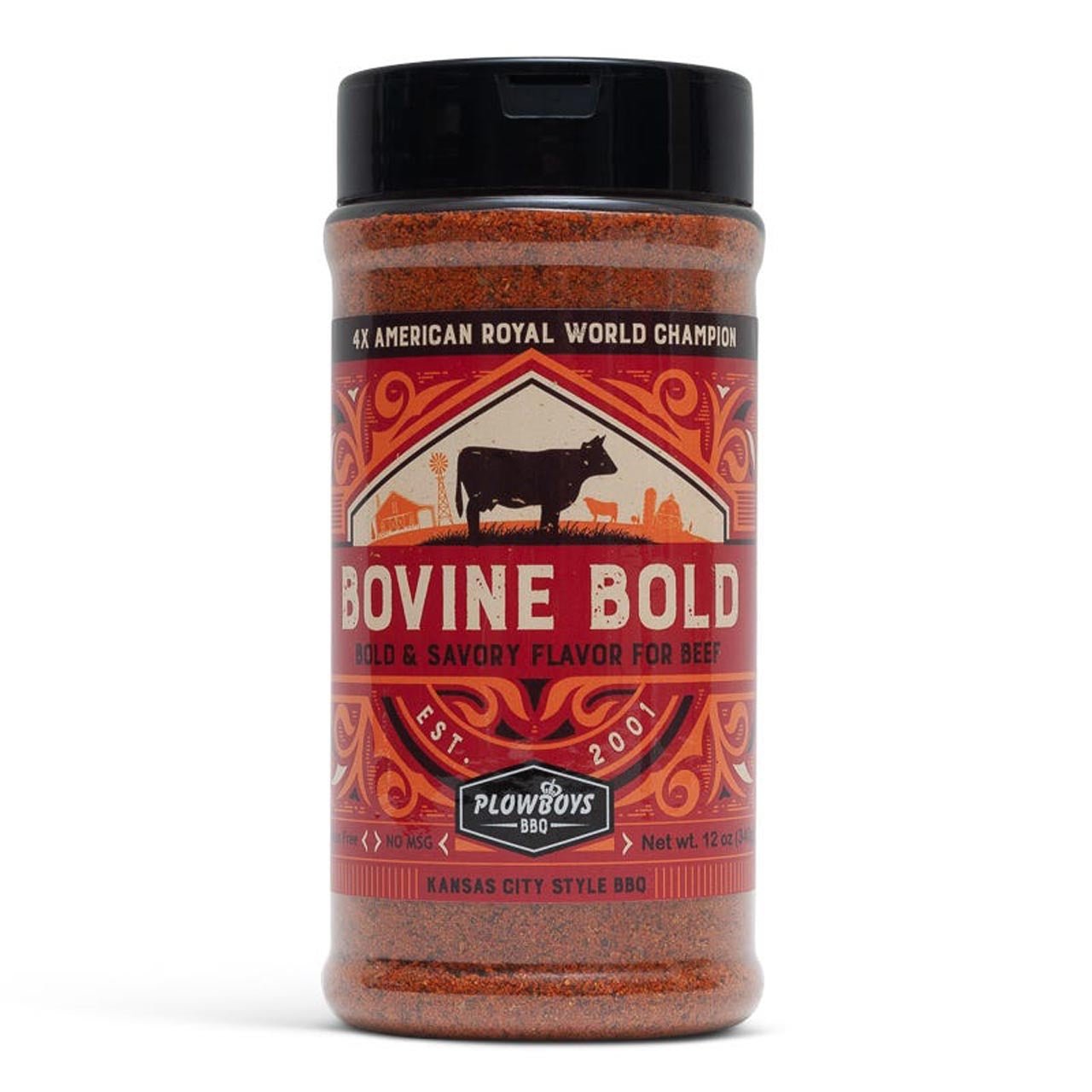 Plowboys Barbecue - Bovine Bold Rub, 340 g - Grillstar.dePlowboys Barbecue - Bovine Bold Rub, 340 gPlowboysGrillstar.dere1642250894898002747