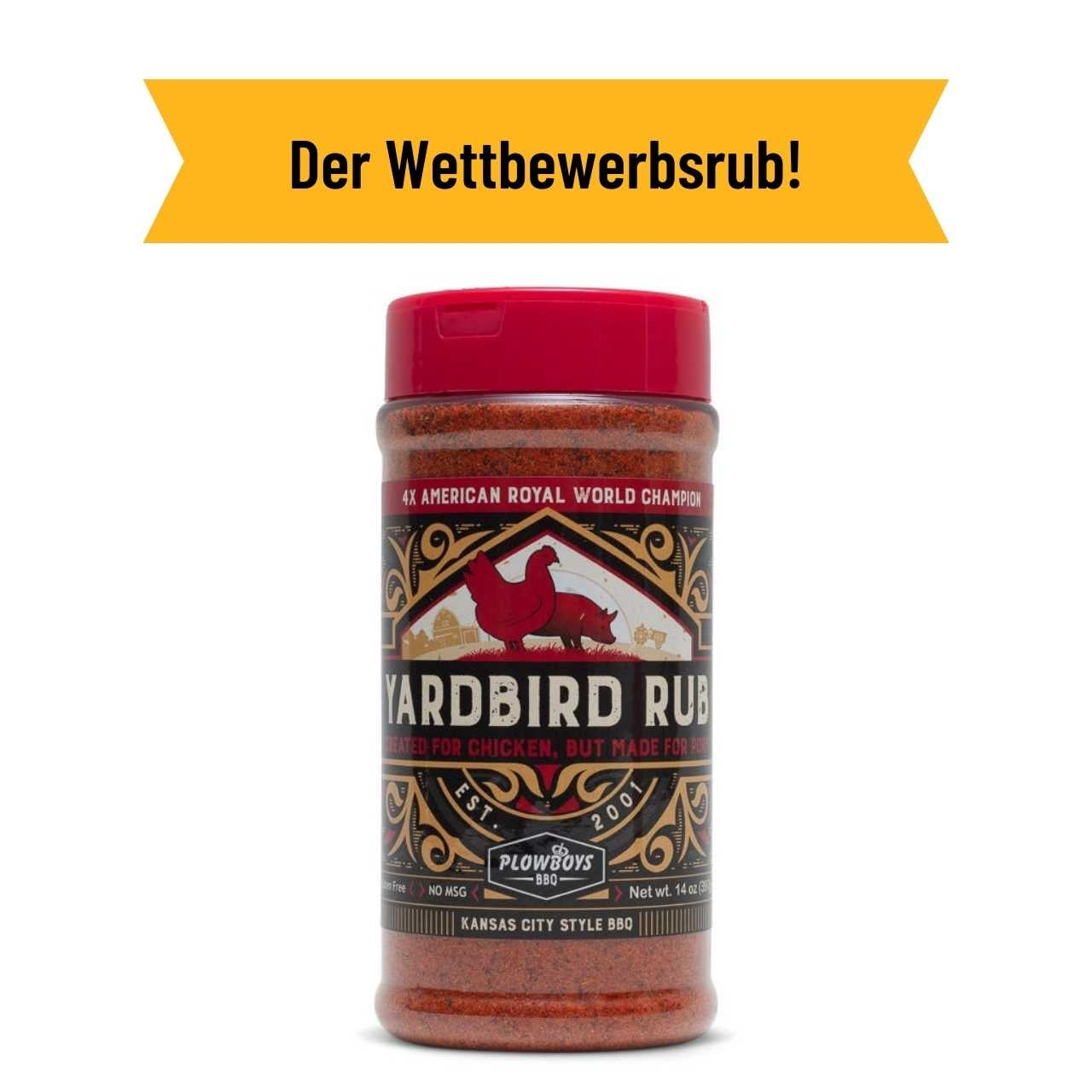 Plowboys BBQ - Yardbird Rub, 198 g