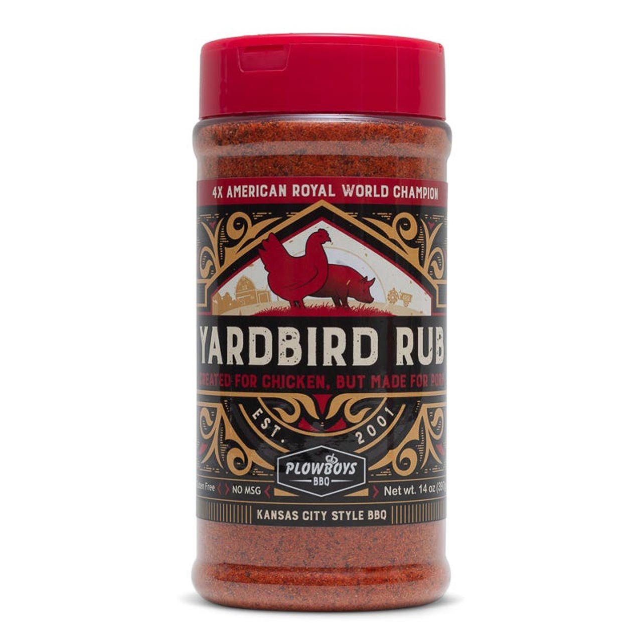 Plowboys BBQ - Yardbird Rub, 397 g - Grillstar.dePlowboys BBQ - Yardbird Rub, 397 gPlowboysGrillstar.dere1640250894898002754