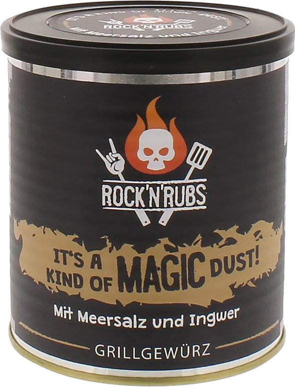 Rock 'n' Rubs It´s a Kind Magic Dust (170g) - Grillstar.deRock 'n' Rubs It´s a Kind Magic Dust (170g)Rock n' RubsGrillstar.de2012468002000104260715220100