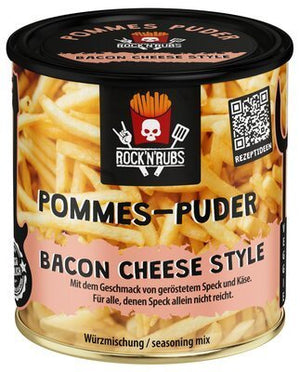 Rock 'n' Rubs Pommes - Puder - Bacon - Cheese (150g) - Grillstar.deRock 'n' Rubs Pommes - Puder - Bacon - Cheese (150g)Rock n' RubsGrillstar.de