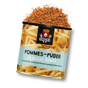 Rock 'n' Rubs Pommes - Puder Classic Diner - 150 g - Grillstar.deRock 'n' Rubs Pommes - Puder Classic Diner - 150 gGewürzeRock 'n' RubsGrillstar.de