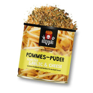 Rock 'n' Rubs Roasted Garlic & Cheese - 150 g - Grillstar.deRock 'n' Rubs Roasted Garlic & Cheese - 150 gGewürzeRock 'n' RubsGrillstar.de