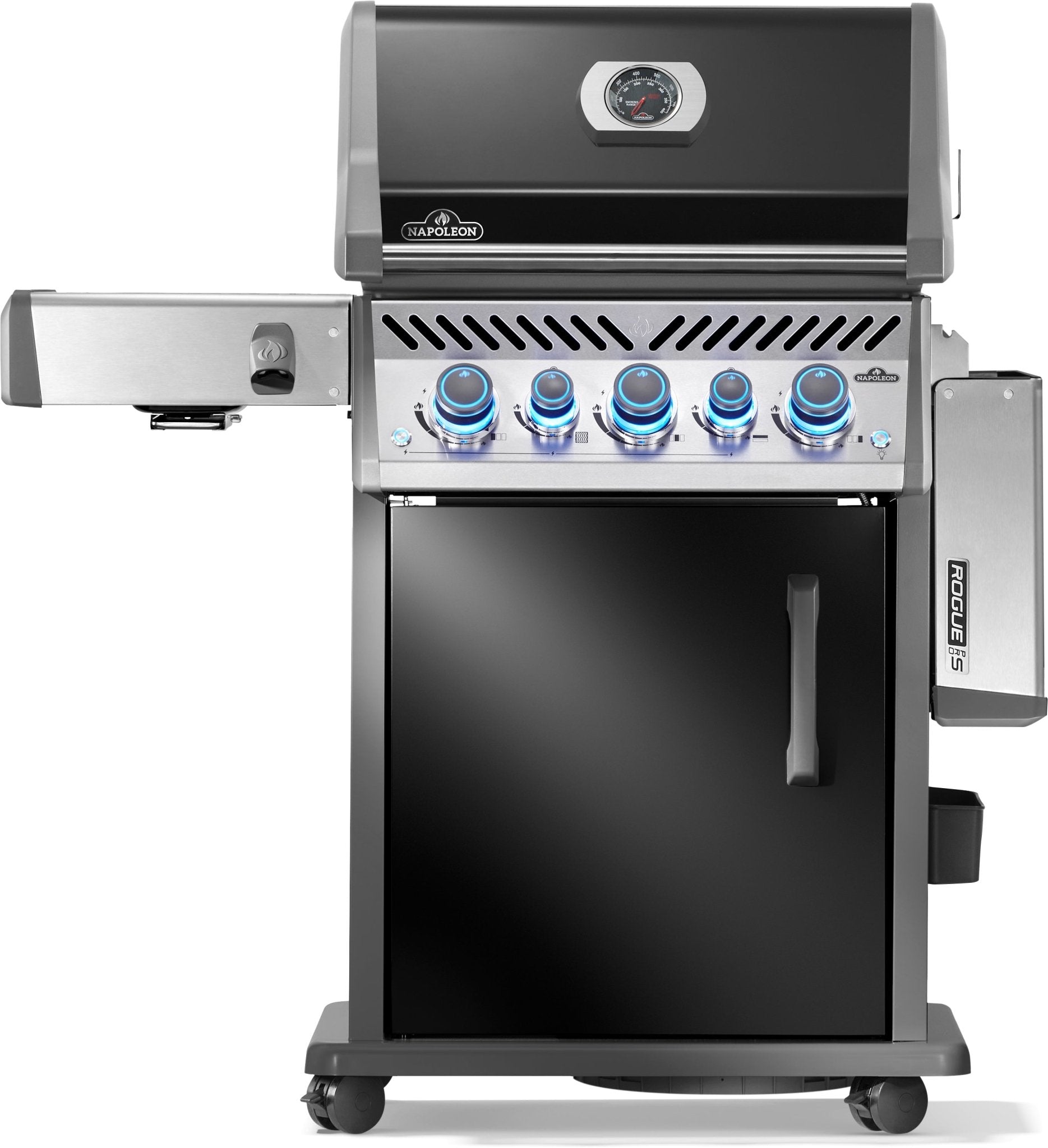 Rogue PRO - S 425 mit Gußrosten, Schwarz, inkl. Drehspieß - Grillstar.deRogue PRO - S 425 mit Gußrosten, Schwarz, inkl. DrehspießNapoleonGrillstar.deRPS425RSIBPK - 2 - DE - R0629162152329