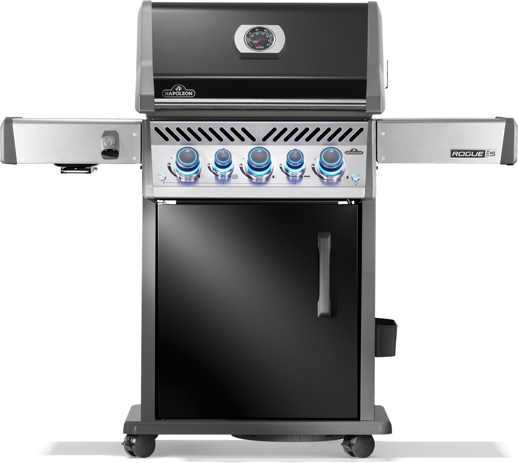 Rogue PRO - S 425 mit Gußrosten, Schwarz, inkl. Drehspieß - Grillstar.deRogue PRO - S 425 mit Gußrosten, Schwarz, inkl. DrehspießNapoleonGrillstar.deRPS425RSIBPK - 2 - DE - R0629162152329