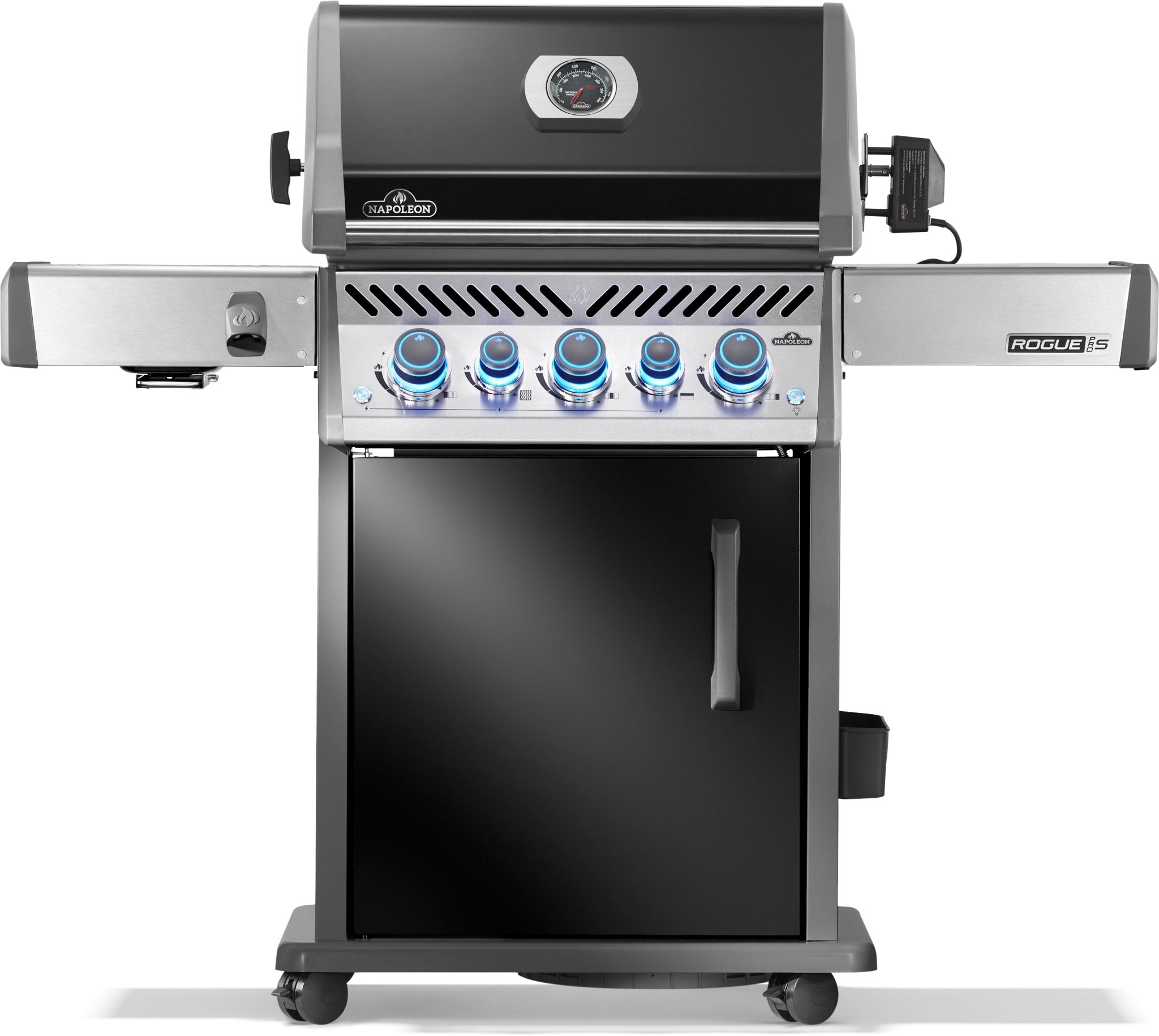 Rogue PRO - S 425 mit Gußrosten, Schwarz, inkl. Drehspieß - Grillstar.deRogue PRO - S 425 mit Gußrosten, Schwarz, inkl. DrehspießNapoleonGrillstar.deRPS425RSIBPK - 2 - DE - R0629162152329