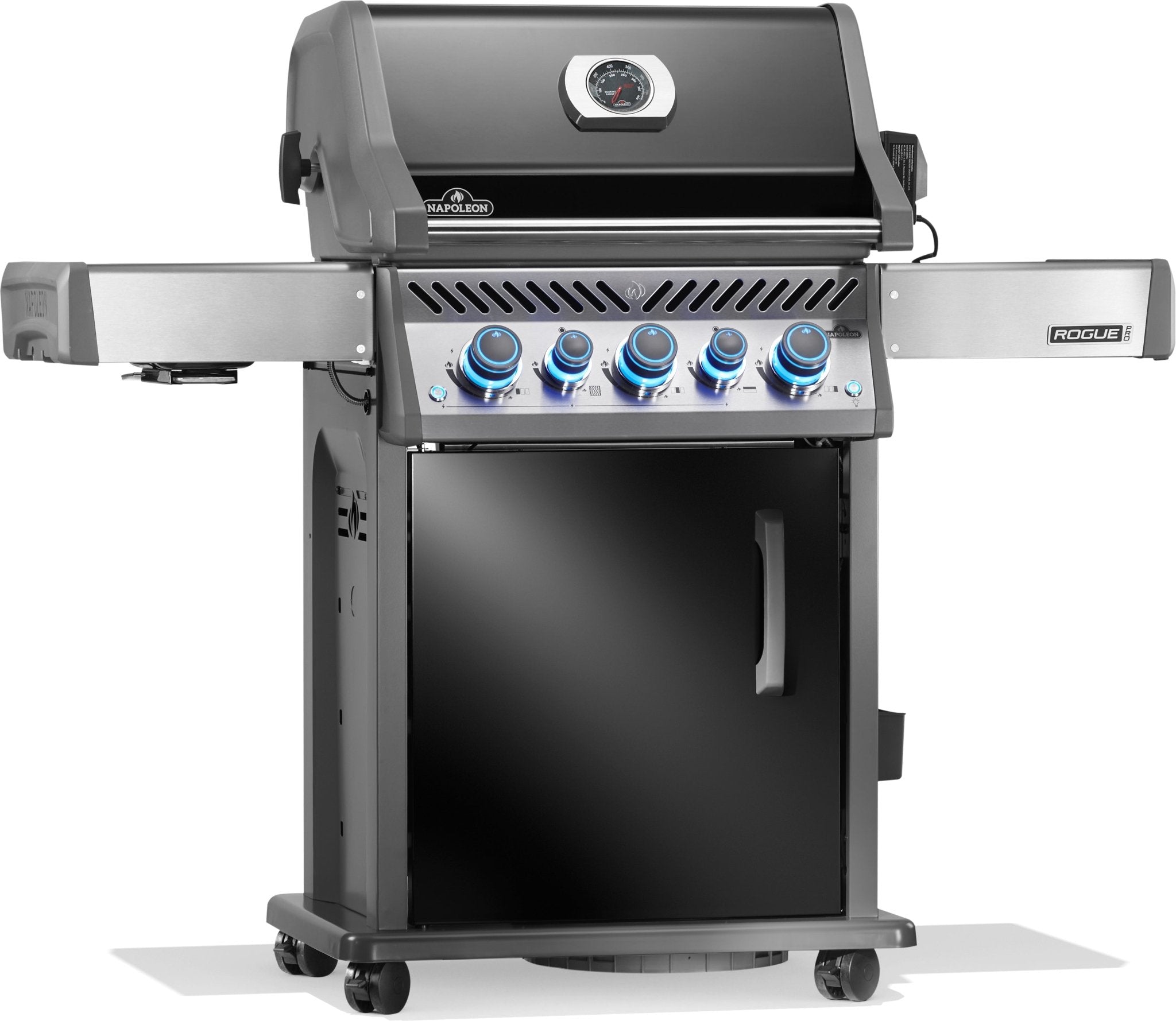 Rogue PRO - S 425 mit Gußrosten, Schwarz, inkl. Drehspieß - Grillstar.deRogue PRO - S 425 mit Gußrosten, Schwarz, inkl. DrehspießNapoleonGrillstar.deRPS425RSIBPK - 2 - DE - R0629162152329