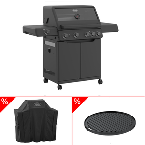 Rösle BBQ Station AllFlame Hero 4 Brenner Gasgrill – 50mbar Bundle - Grillstar.deRösle BBQ Station AllFlame Hero 4 Brenner Gasgrill – 50mbar BundleGrillbundleRösleGrillstar.de