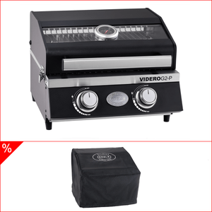 Rösle Gasgrill BBQ - Portable VIDERO G2 - P 30mbar inklusive Abdeckhaube - Grillstar.deRösle Gasgrill BBQ - Portable VIDERO G2 - P 30mbar inklusive AbdeckhaubeGrillbundleRösleGrillstar.de
