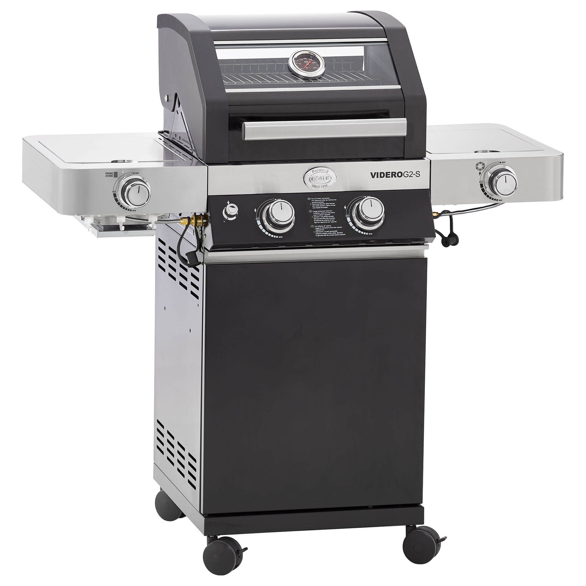 Rösle Gasgrill BBQ - Station VIDERO G2 - S Vario+ 50 mbar inkl. Abdeckhaube - Grillstar.deRösle Gasgrill BBQ - Station VIDERO G2 - S Vario+ 50 mbar inkl. AbdeckhaubeRösleGrillstar.de256374004293256379