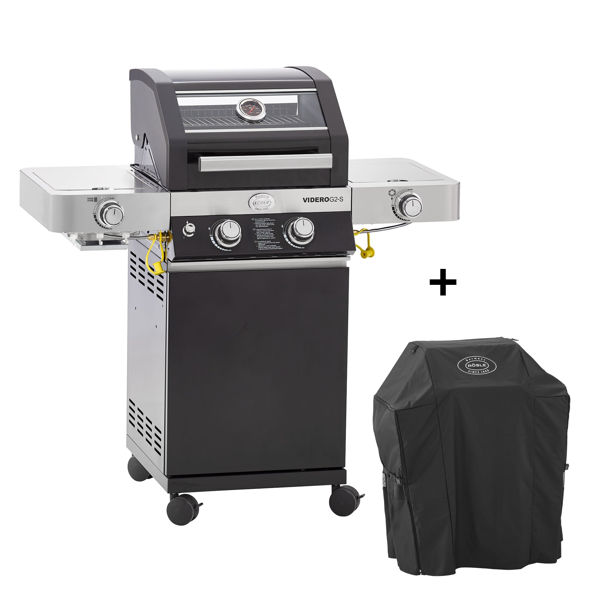 Rösle Gasgrill BBQ - Station VIDERO G2 - S Vario+ 50 mbar inkl. Abdeckhaube - Grillstar.deRösle Gasgrill BBQ - Station VIDERO G2 - S Vario+ 50 mbar inkl. AbdeckhaubeRösleGrillstar.de256374004293256379