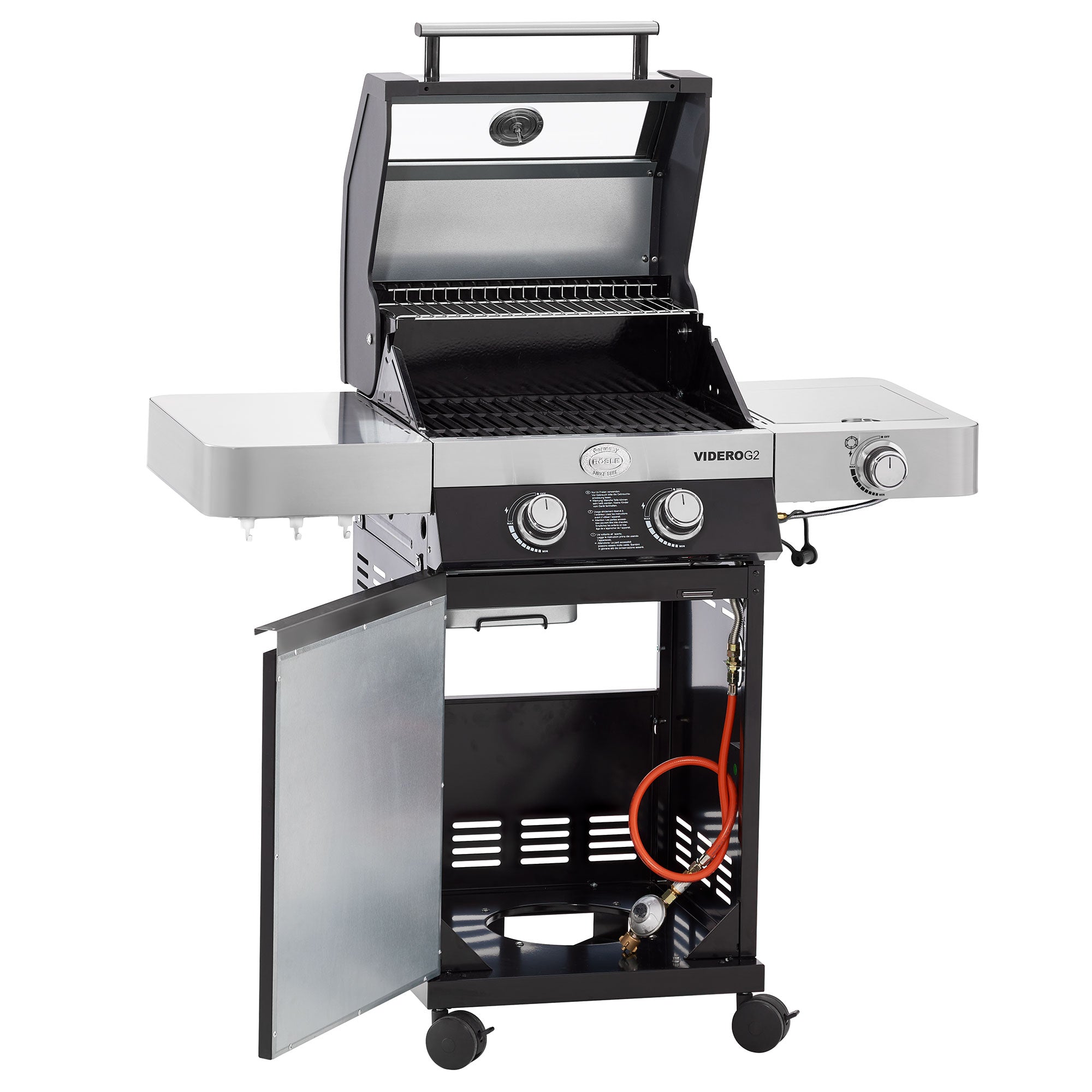 Rösle Gasgrill BBQ - Station VIDERO G2 schwarz 50 mbar - Grillstar.deRösle Gasgrill BBQ - Station VIDERO G2 schwarz 50 mbarRösleGrillstar.de255144004293255143