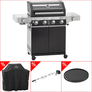 Rösle Videro G4 - S Vario+ schwarz inkl. Abdeckhaube, Rotisserie & Grillplatte rund - Grillstar.deRösle Videro G4 - S Vario+ schwarz inkl. Abdeckhaube, Rotisserie & Grillplatte rundRösleGrillstar.de25524_25517_25423_25436