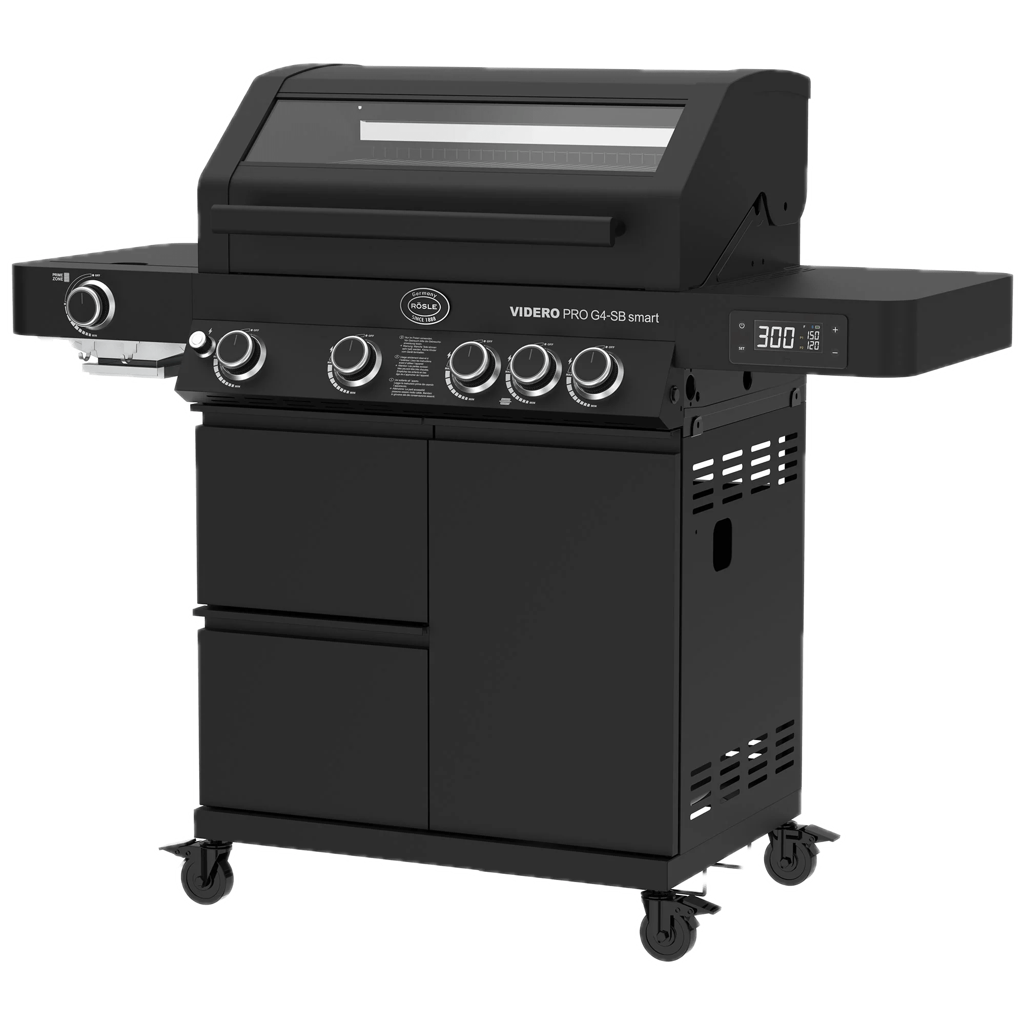 Rösle Videro Pro G4 - SB smart Vario+ 50mbar - Grillstar.deRösle Videro Pro G4 - SB smart Vario+ 50mbarRösleGrillstar.de256024004293256027