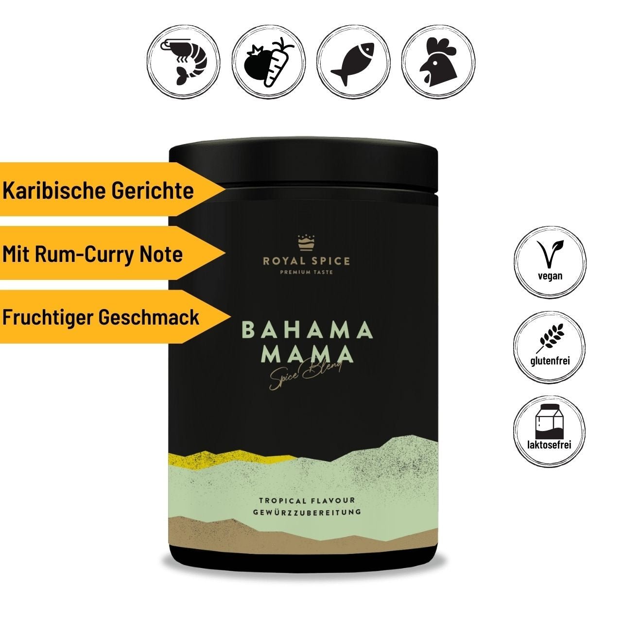 Royal Spice - Bahama Mama, 300 g - Grillstar.deRoyal Spice - Bahama Mama, 300 gRoyal SpiceGrillstar.de