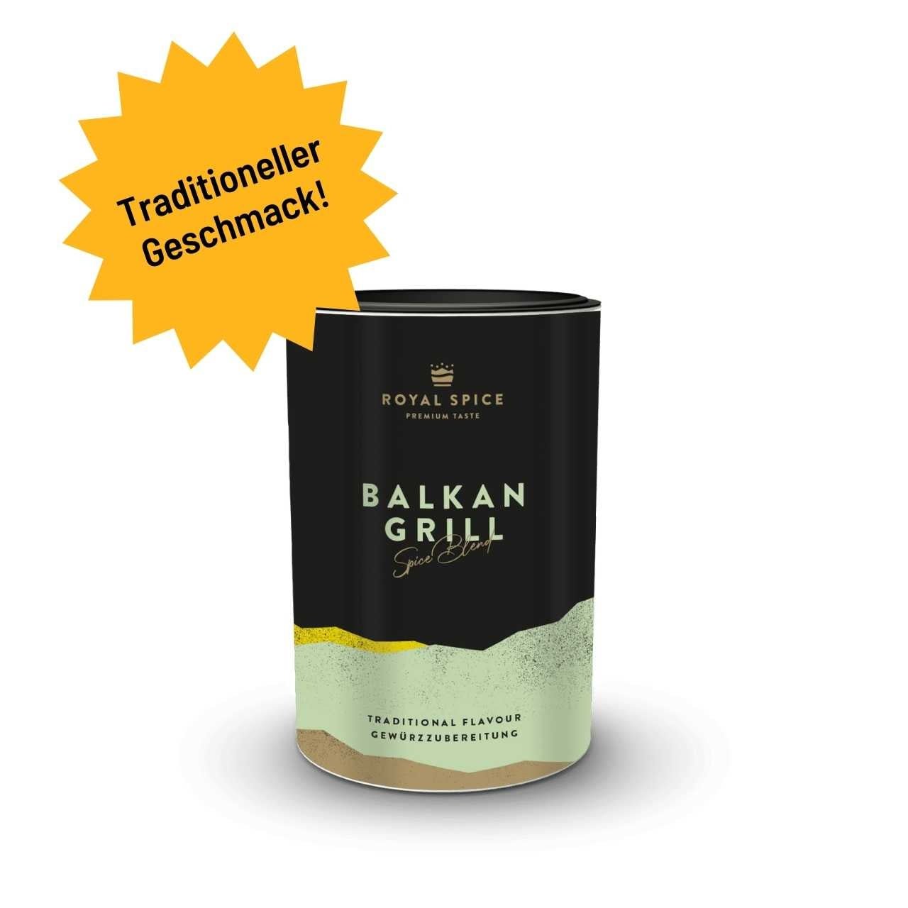 Royal Spice - Balkan Grill, 120 g - Grillstar.deRoyal Spice - Balkan Grill, 120 gRoyal SpiceGrillstar.deRS - 4401444260343287735