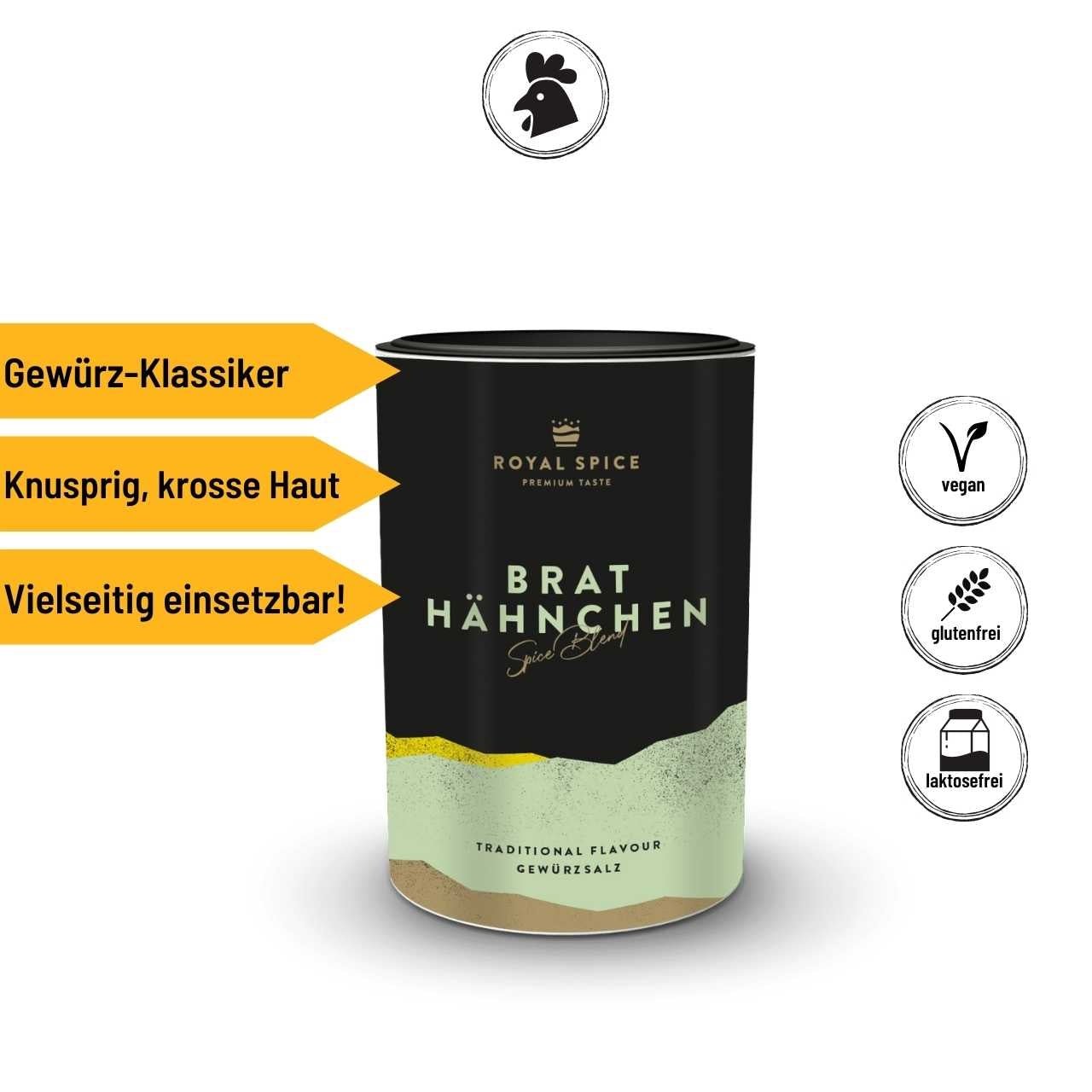 Royal Spice - Brathähnchen, 140 g - Grillstar.deRoyal Spice - Brathähnchen, 140 gRoyal SpiceGrillstar.deRS - 4401004260343287322