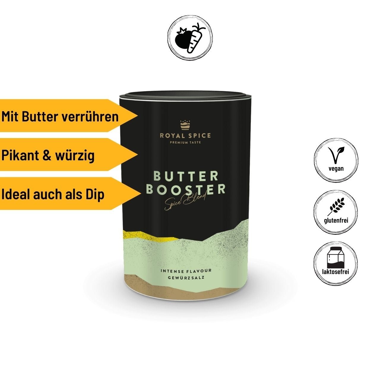 Royal Spice - Butter Booster, 100 g - Grillstar.deRoyal Spice - Butter Booster, 100 gRoyal SpiceGrillstar.deRS10304.14260343285816