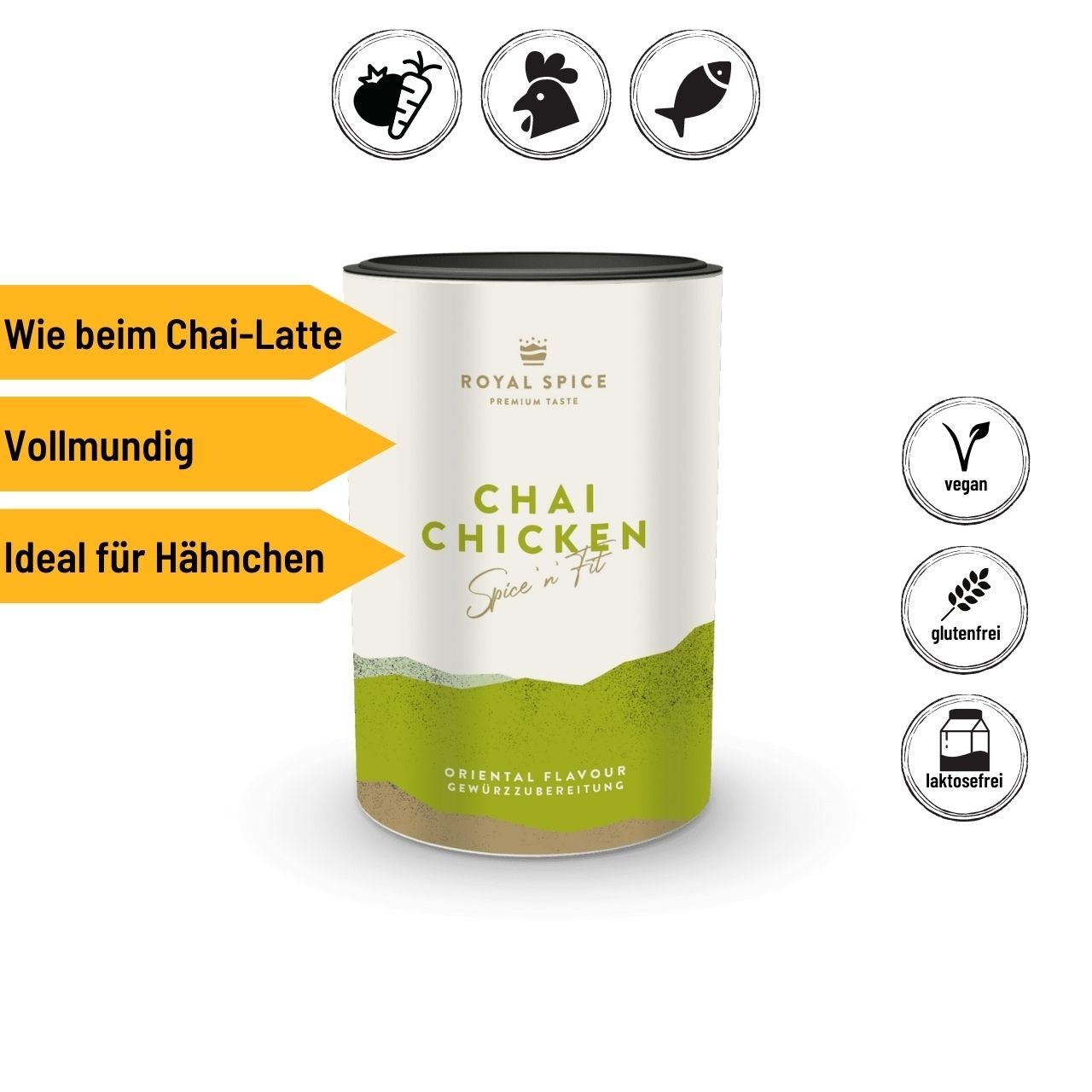 Royal Spice - Chai Chicken, 100 g - Grillstar.deRoyal Spice - Chai Chicken, 100 gRoyal SpiceGrillstar.de