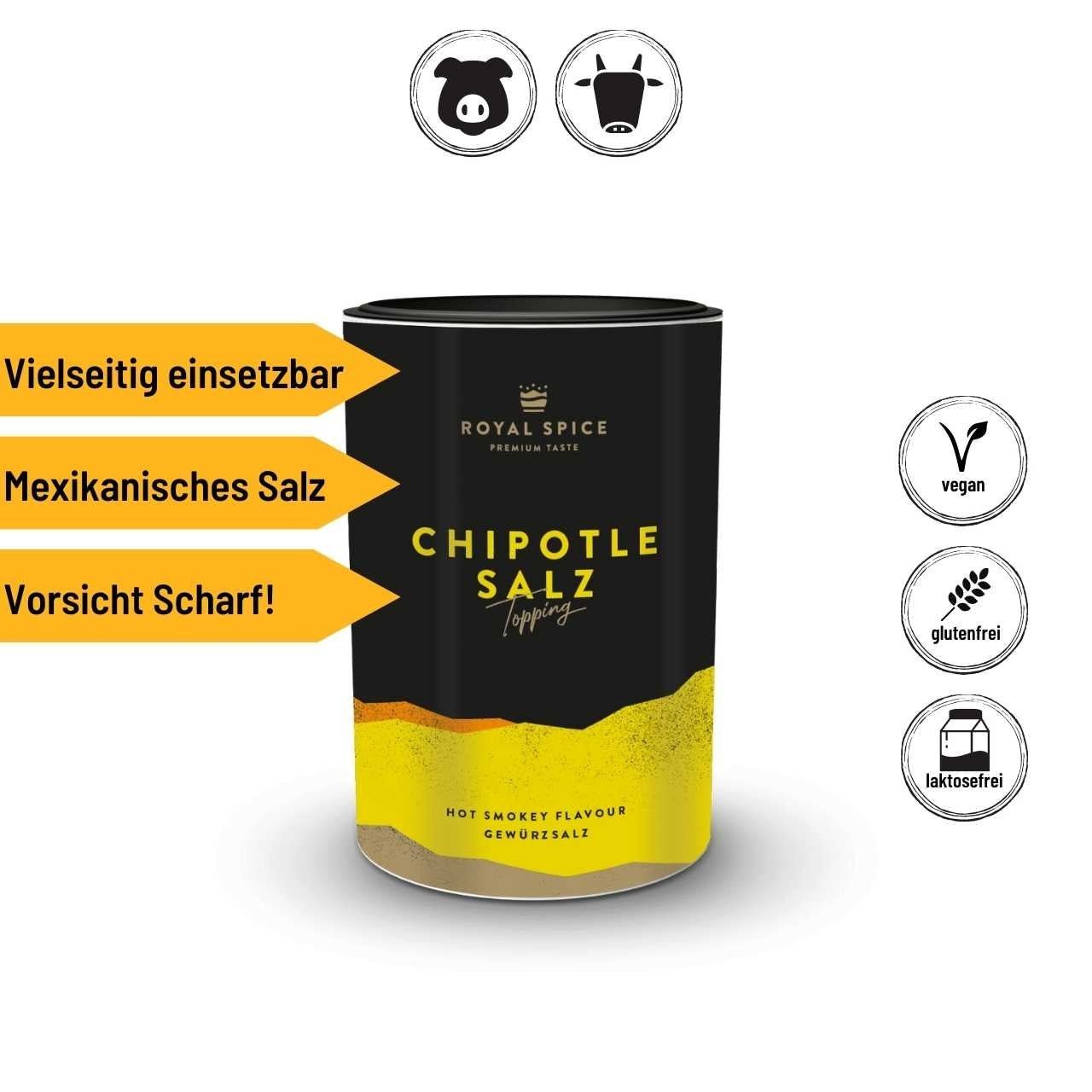 Royal Spice - Chipotle Salz 150g - Grillstar.deRoyal Spice - Chipotle Salz 150gRoyal SpiceGrillstar.de