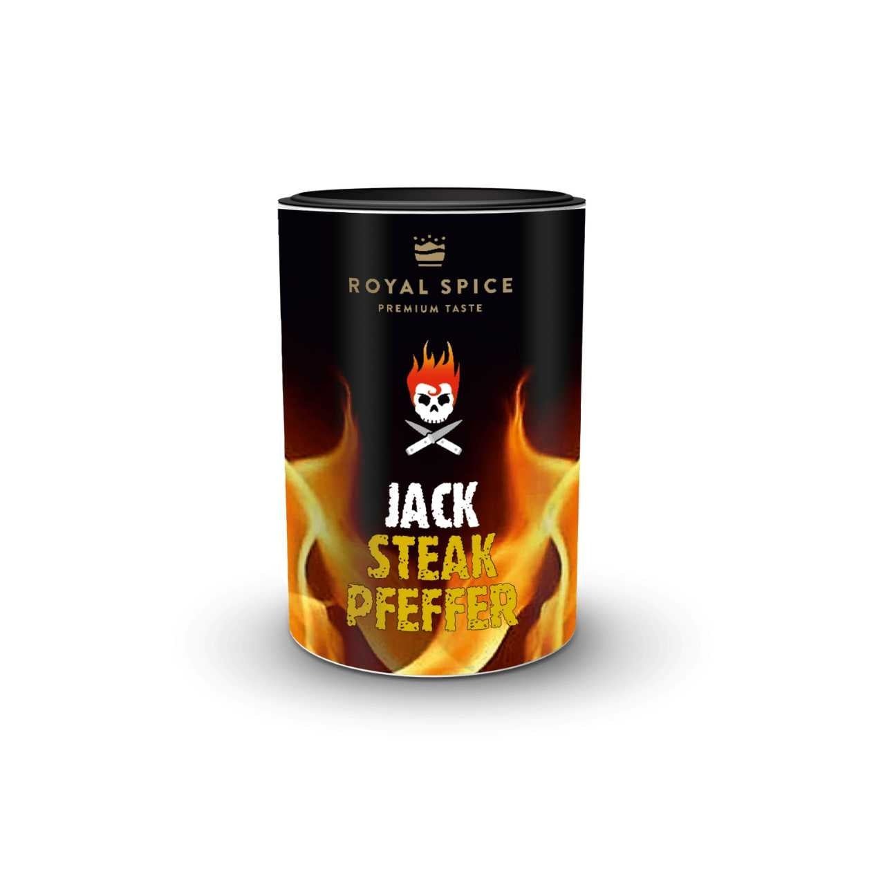 Royal Spice - Jack Steakpfeffer, 90 g - Grillstar.deRoyal Spice - Jack Steakpfeffer, 90 gRoyal SpiceGrillstar.de