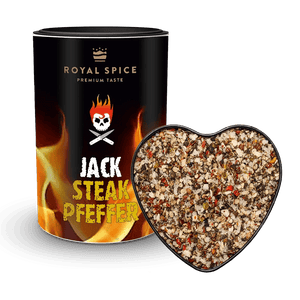 Royal Spice Jack Steakpfeffer Gewürzzubereitung, 90g Dose - Grillstar.deRoyal Spice Jack Steakpfeffer Gewürzzubereitung, 90g DoseGewürzeRoyal SpiceGrillstar.de
