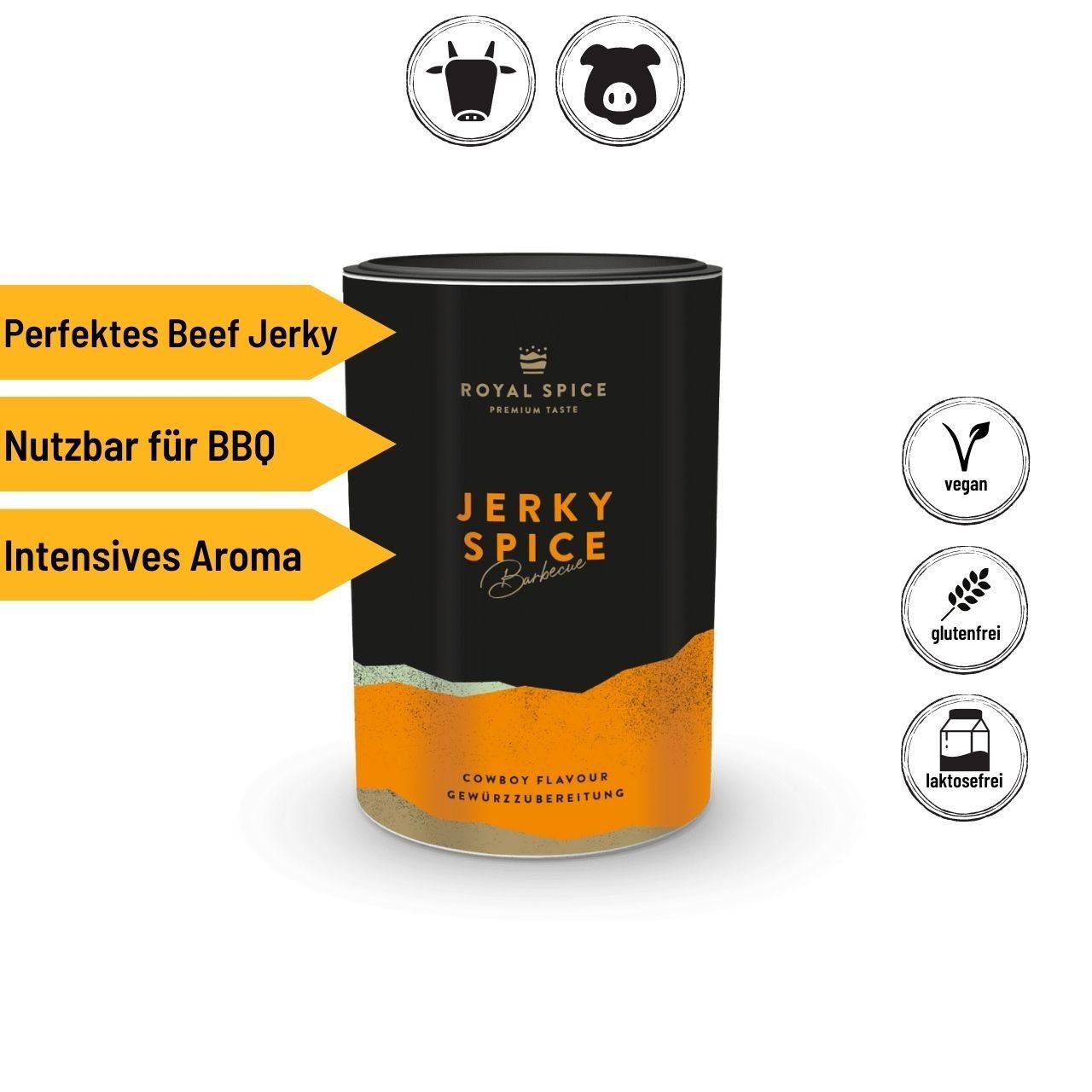 Royal Spice - Jerky Spice, 100 g - Grillstar.deRoyal Spice - Jerky Spice, 100 gRoyal SpiceGrillstar.deRS10208.14260343280309