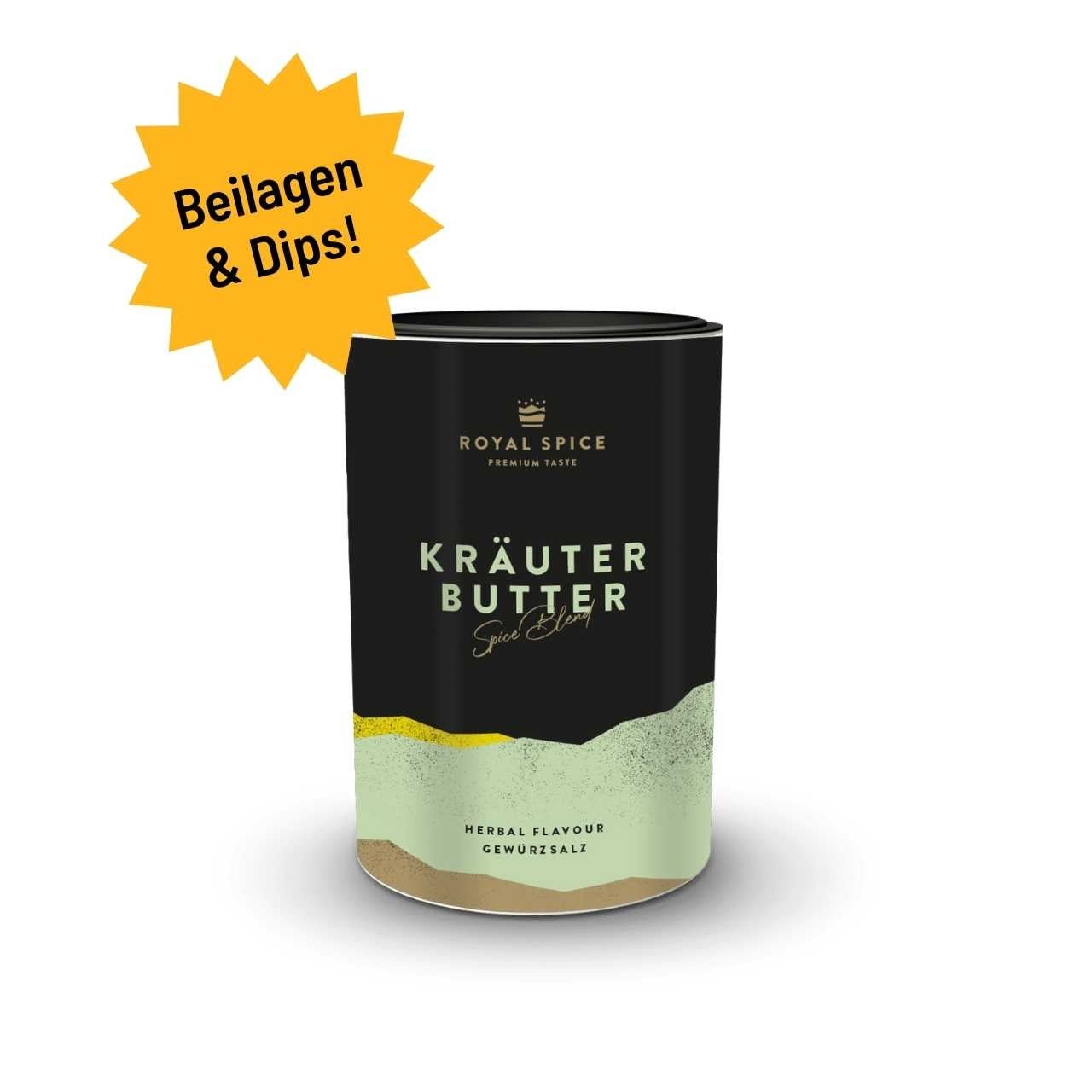 Royal Spice - Kräuterbutter, 80 g - Grillstar.deRoyal Spice - Kräuterbutter, 80 gRoyal SpiceGrillstar.de