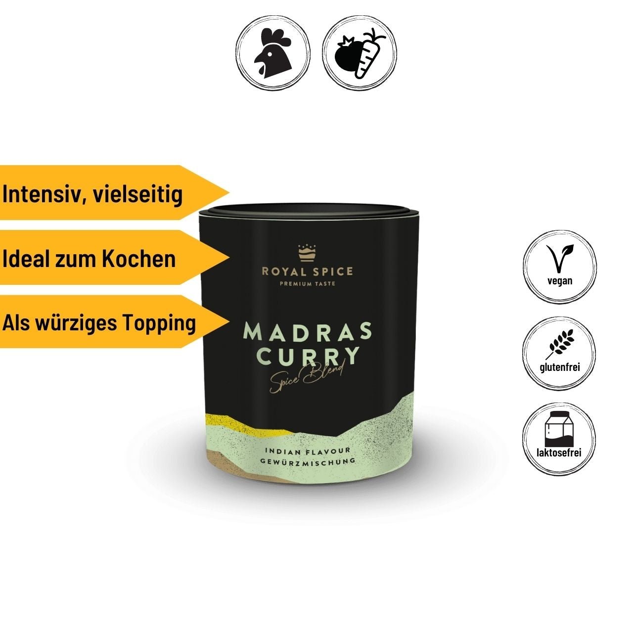 Royal Spice - Madras Curry, 50 g - Grillstar.deRoyal Spice - Madras Curry, 50 gRoyal SpiceGrillstar.de