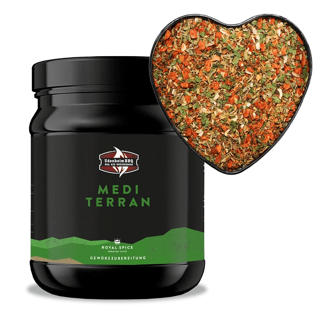 Royal Spice Mediterran, Gewürzzubereitung Udenheim BBQ, 400g XXL Dose - Grillstar.deRoyal Spice Mediterran, Gewürzzubereitung Udenheim BBQ, 400g XXL DoseGewürzeRoyal SpiceGrillstar.de