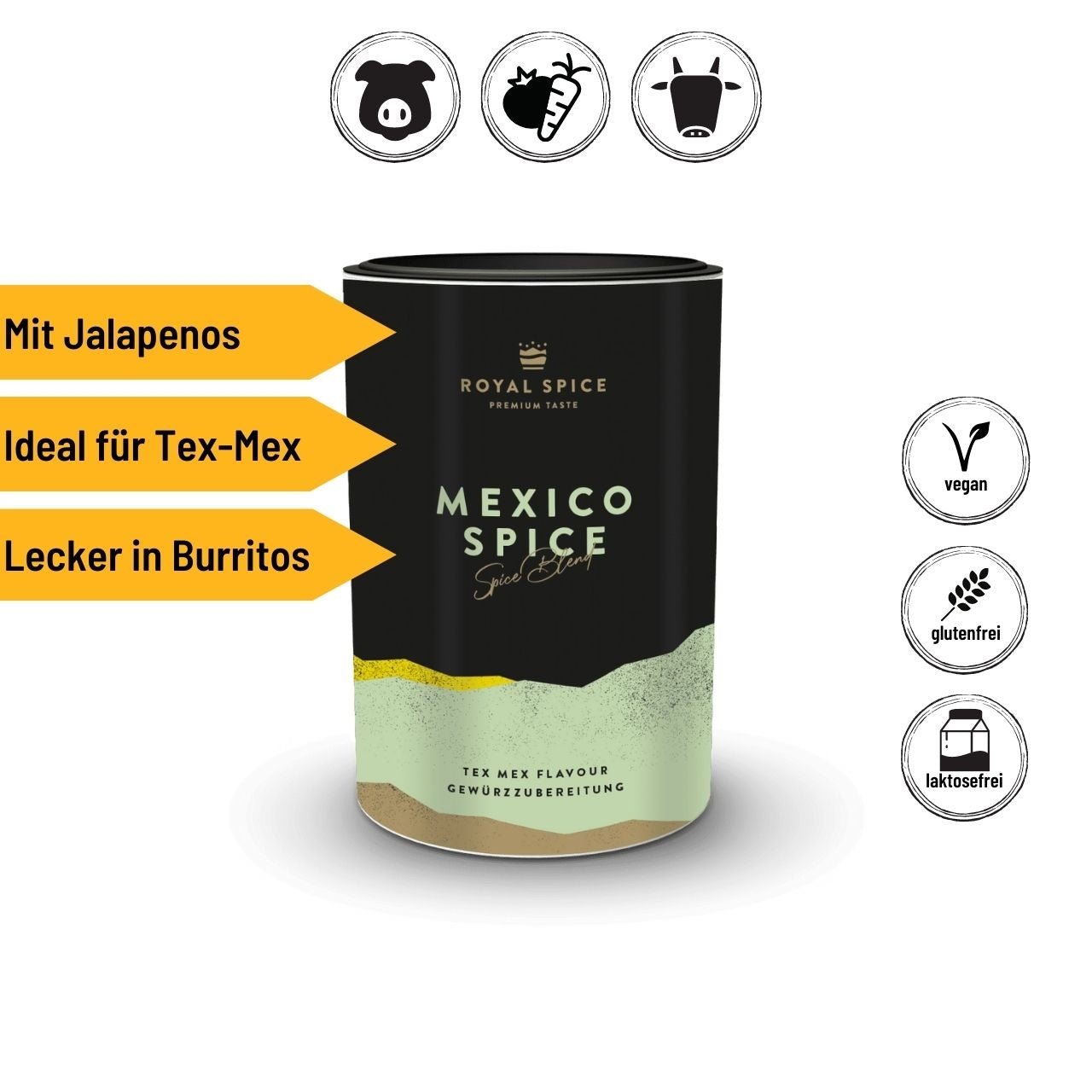 Royal Spice - Mexico Spice, 120 g - Grillstar.deRoyal Spice - Mexico Spice, 120 gRoyal SpiceGrillstar.de