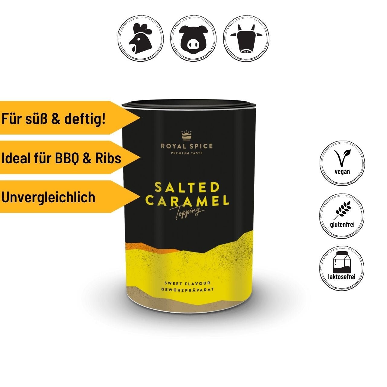 Royal Spice - Salted Caramel, 120 g - Grillstar.deRoyal Spice - Salted Caramel, 120 gRoyal SpiceGrillstar.de