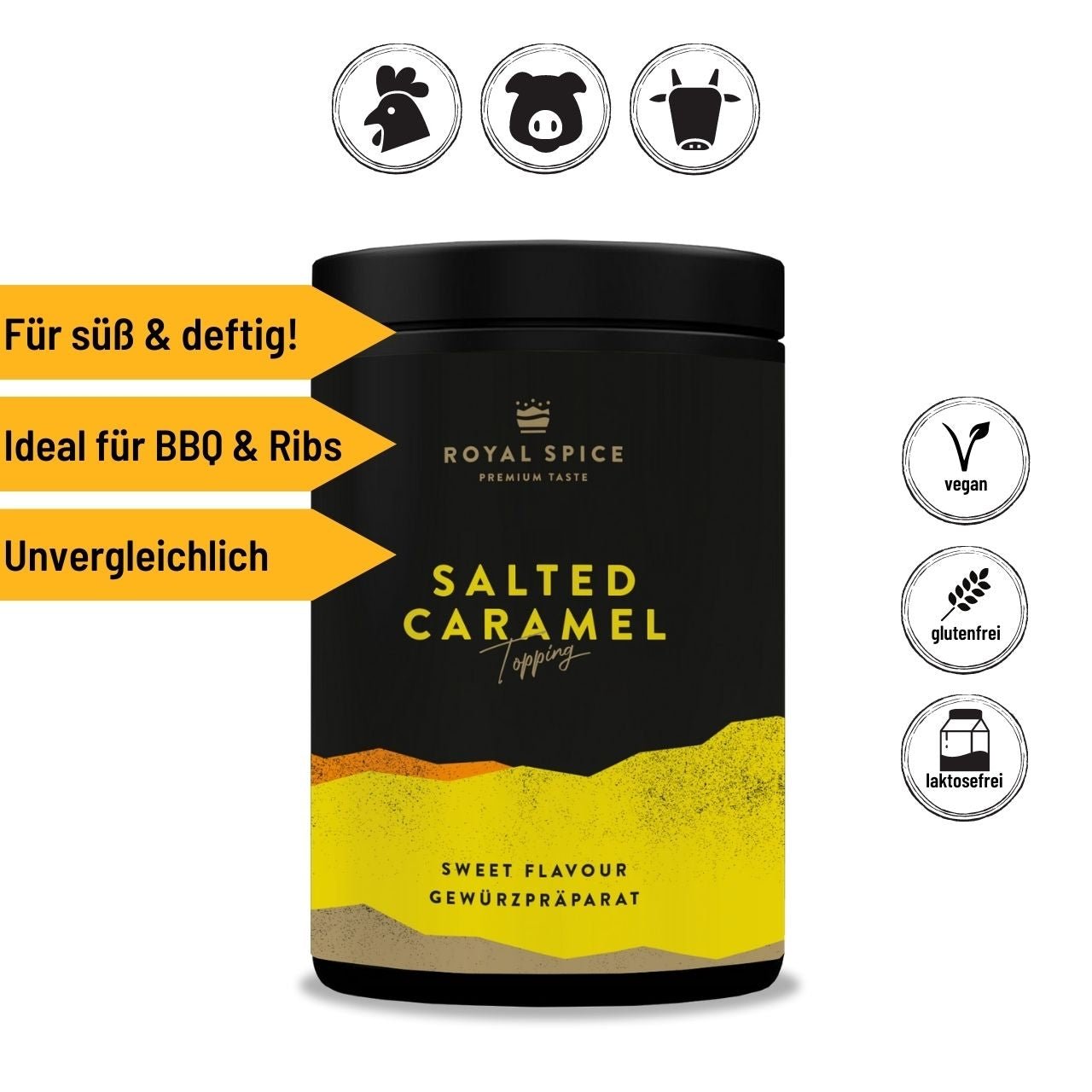 Royal Spice - Salted Caramel, 350 g - Grillstar.deRoyal Spice - Salted Caramel, 350 gRoyal SpiceGrillstar.de