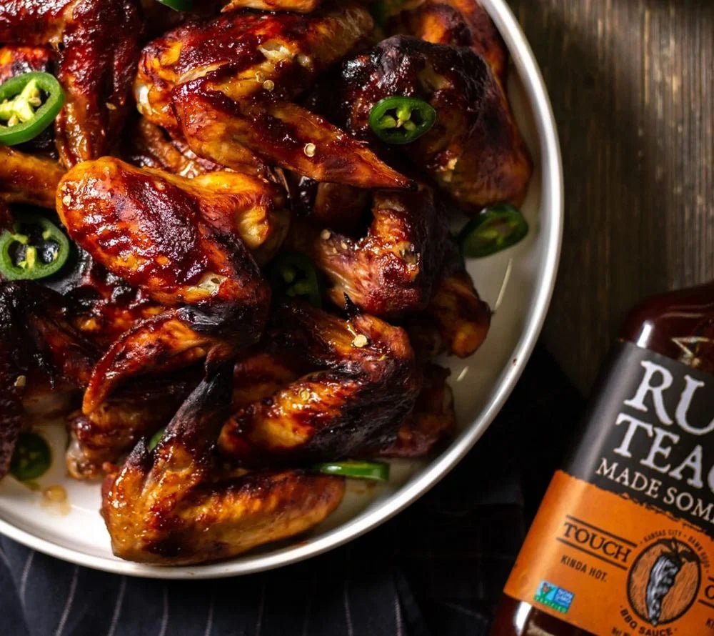 Rufus Teague Touch O Heat BBQ-Sauce, 432ml - Grillstar.deRufus Teague Touch O Heat BBQ-Sauce, 432mlRufus TeagueGrillstar.de