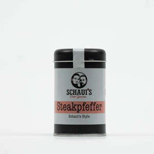 Schaui's Steakpfeffer Schauis Style, 80g - Grillstar.deSchaui's Steakpfeffer Schauis Style, 80gSchaui'sGrillstar.de