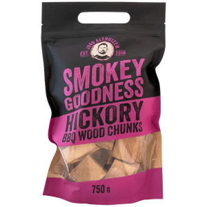 Smokey Goodness BBQ Wood Chunks - Hickory - 750 g - Grillstar.deSmokey Goodness BBQ Wood Chunks - Hickory - 750 gSmokey GoodnessGrillstar.de