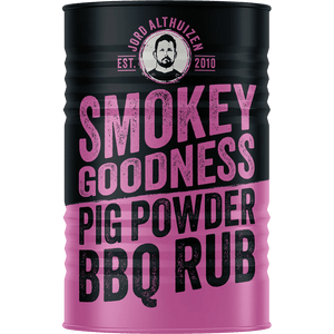 Smokey Goodness PIG Powder BBQ Rub - 250 g - Grillstar.deSmokey Goodness PIG Powder BBQ Rub - 250 gSmokey GoodnessGrillstar.de