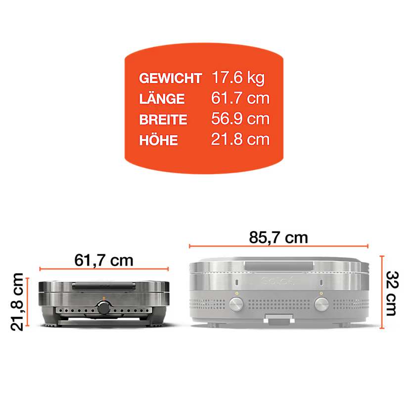 Solo Stove Steelfire 22" Edelstahl-Grillplatte - Grillstar.deSolo Stove Steelfire 22" Edelstahl-GrillplatteSolo StoveGrillstar.de