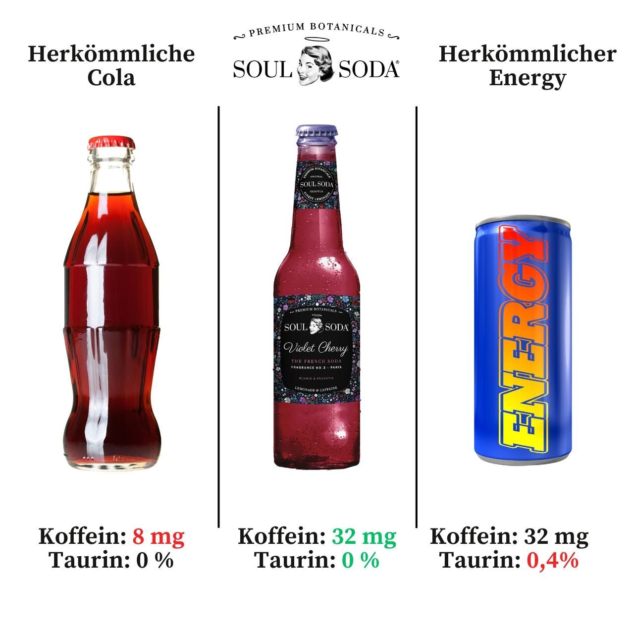 Soul Soda Violet Cherry, 0,33 Liter - Grillstar.deSoul Soda Violet Cherry, 0,33 LiterSoul SodaGrillstar.de