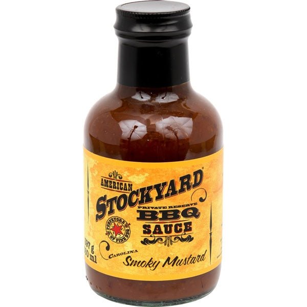 Stockyard Smoky Mustard BBQ Sauce - 350 ml - Grillstar.deStockyard Smoky Mustard BBQ Sauce - 350 mlStockyardGrillstar.de