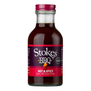Stokes BBQ Sauce Hot & Spicy - 267 ml - Grillstar.deStokes BBQ Sauce Hot & Spicy - 267 mlStokesGrillstar.de