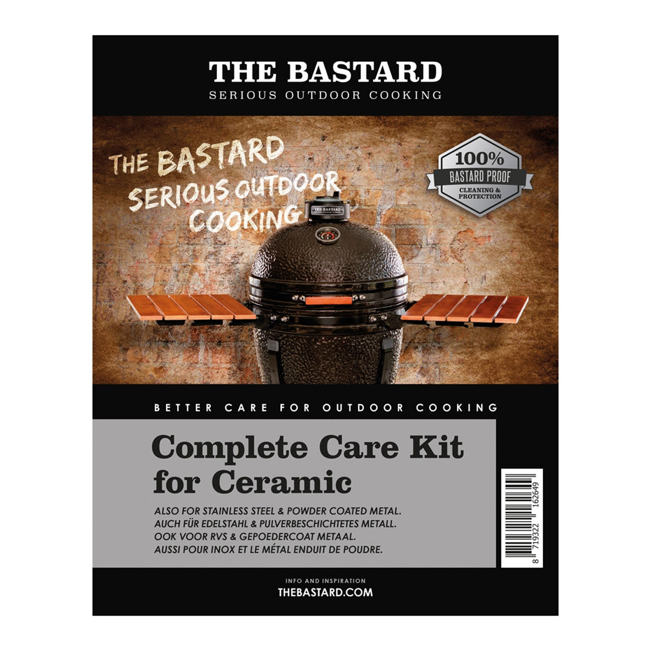 The Bastard Reinigungsset Keramik