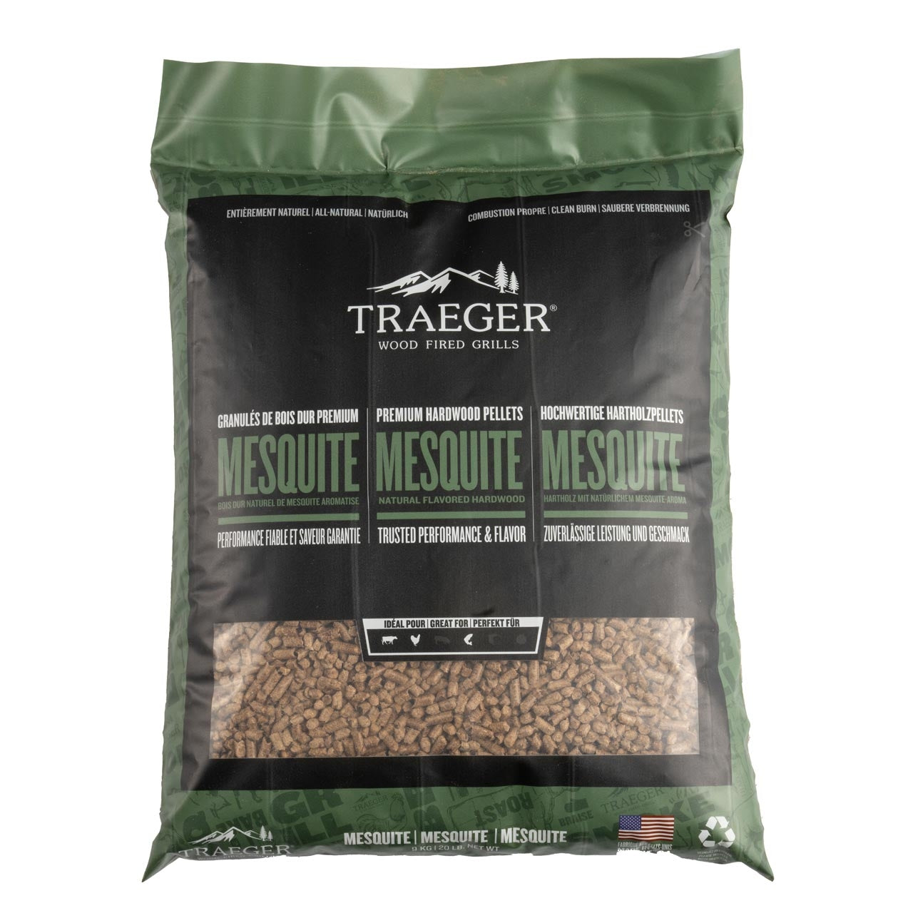 Traeger Hartholzpellets, Mesquite